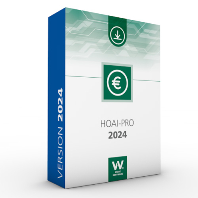 HOAI-Pro 2024 CS Vollversion 2 bis 5 Anwender ohne E-Rechnung / XRechnung ohne Softwarepflege